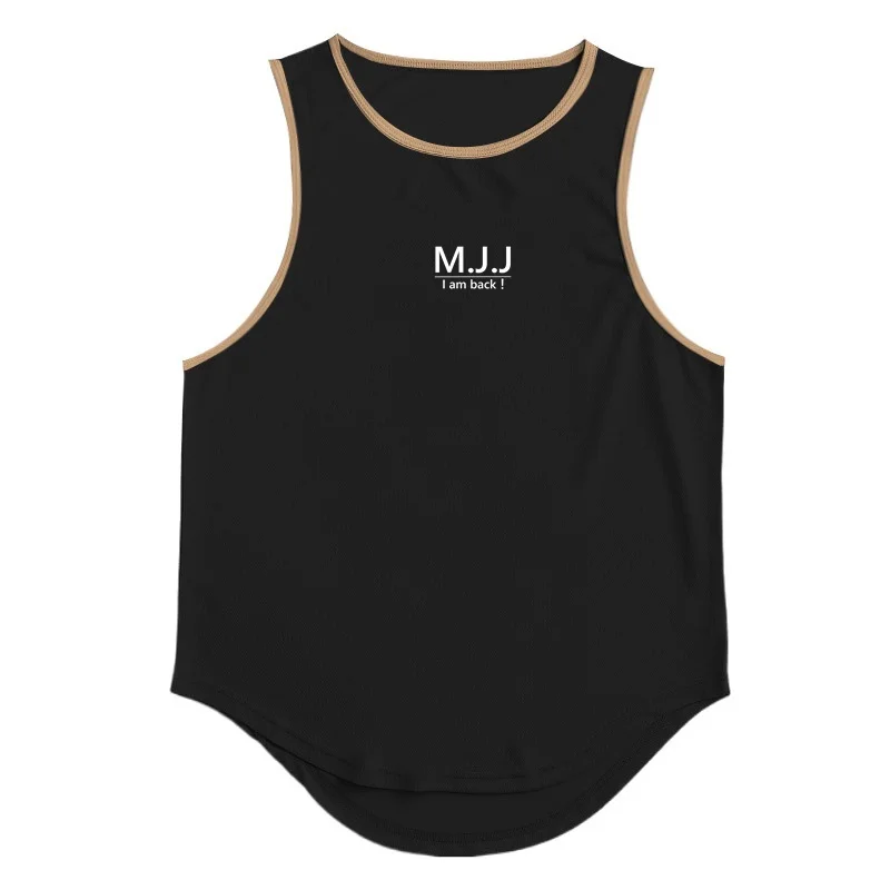 Basketball jerseys Sports Tank tops sleeveless t-shirts mesh breathable quick drying vest gyms Undershirt Running vest men