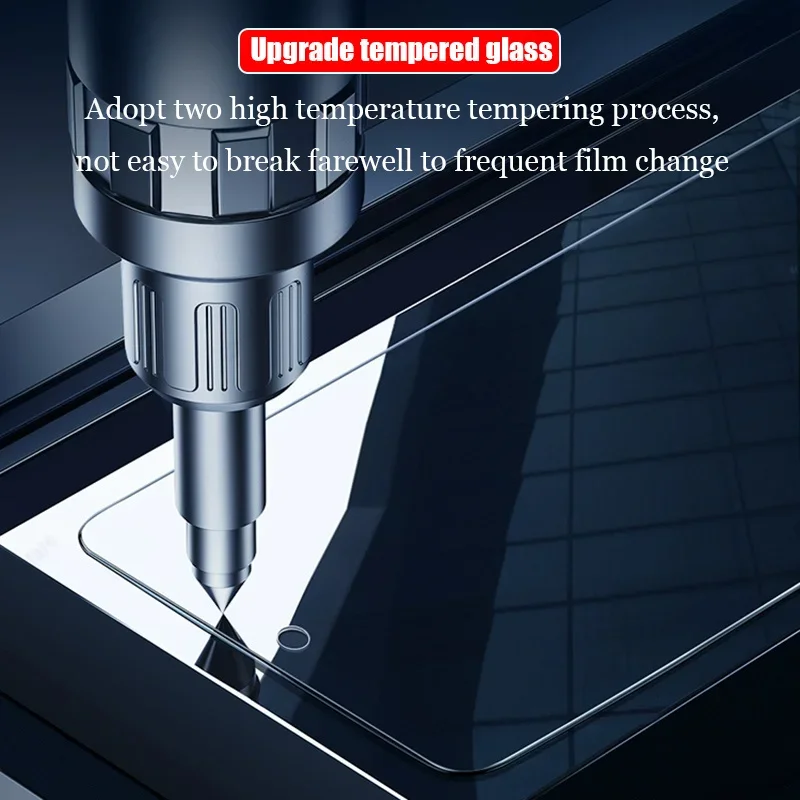 Premium Tempered Glass Screen Protector Film – Full Coverage with Adhesive