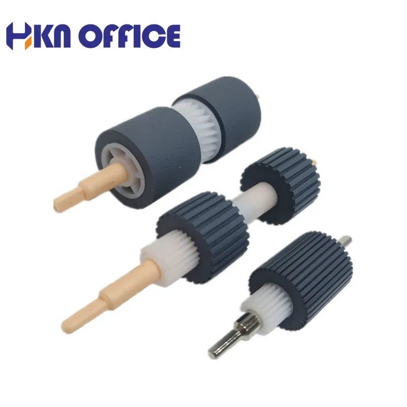 

2 комплекта, большой ролик для захвата лотков с длительным сроком службы, серый для использования в Xerox DCC6550 Docucolor c240 242 252 252 260 WC7655 7665 7675, цвет 550