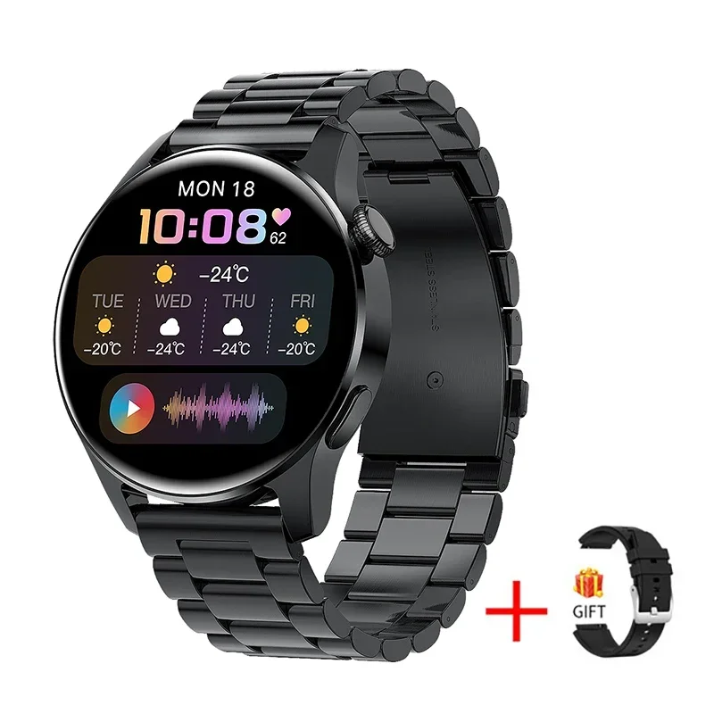 

2024 Luxury Smartwatch Men GPS Tracker Fitness Hour Clock Waterproof Sports Wrist Intelligentes Smart Watches For Android IOS