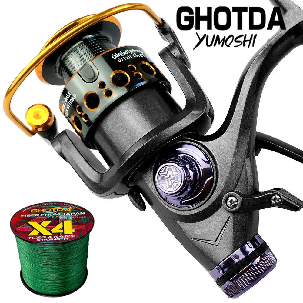 

Катушка для ловли карпа, катушка для спиннинга MG3000, 4000, 5000, 6000, сильное Двойное сопротивление, рыболовная катушка для морской рыбалки, гладкое кастинговое удилище