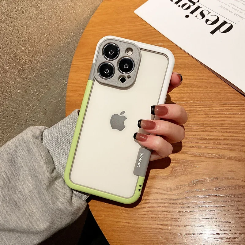 Colorful Soft Silicone Bumper Frame with Shockproof Protection for Phones - Border Only, No Back