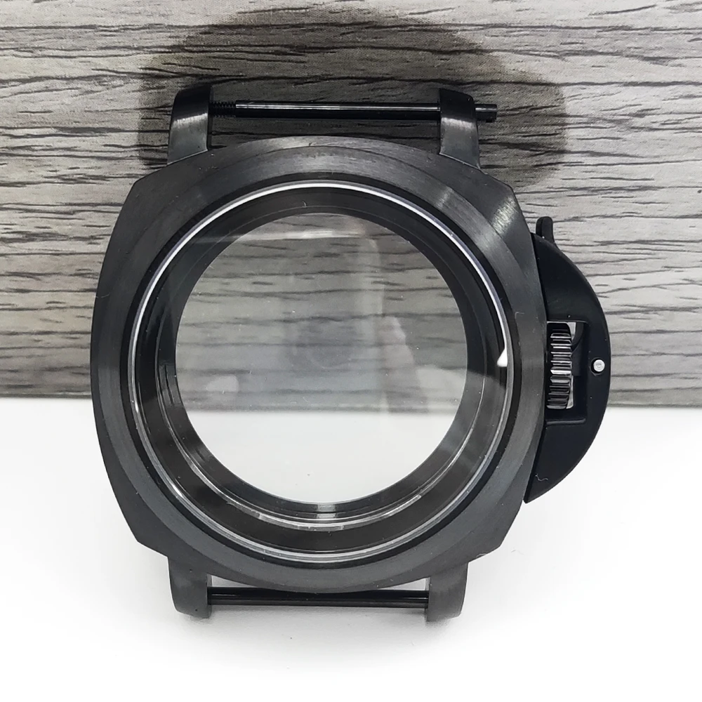 Black Watch Case, 40MM with Sapphire Crystal, 5ATM Water Resistance