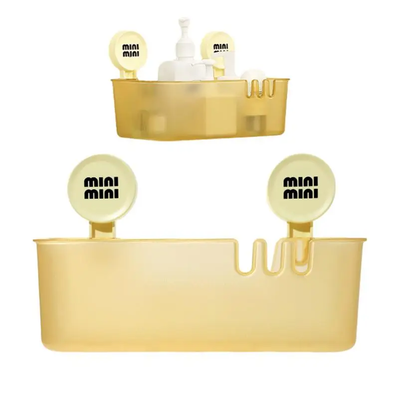 

Wall Mounted shelf with suction cup Shower Storage Organizer bathroom storage rack kitchen bathroom storage organizer supplies
