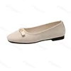 Fashion Bowknot Women Mary Jane Shoes 2024 New Designer Flats Retro Style Ladies Comfort Slip-on Soft Sole Ballerina Shoes 5