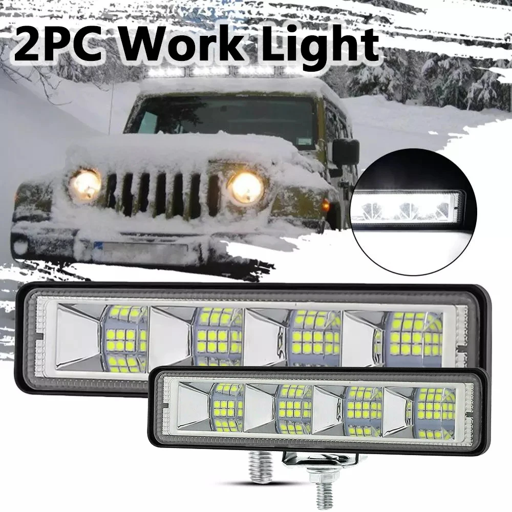 

2PCS Work Led Light Working Light Accessories Camping Emergency Repairing SUV Bar Truck Bar for Offroad 4x4 Led Bars for Lamp