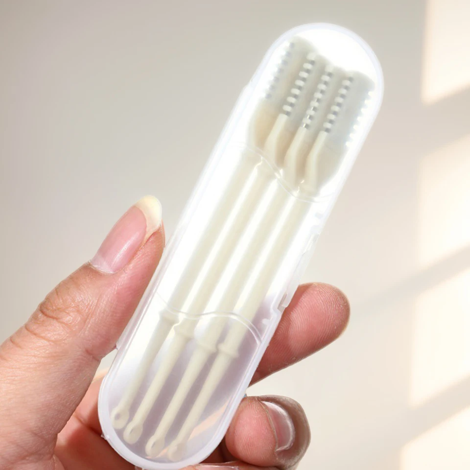 Nasal Hair Cutter Dual Blade Manual Trimmer Set