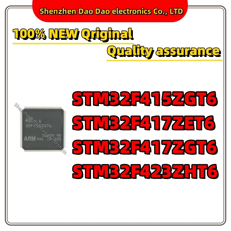 

STM32F415ZGT6 STM32F417ZET6 STM32F417ZGT6 STM32F423ZHT6 IC Chip 144-LQFP microcontroller Quality Brand New