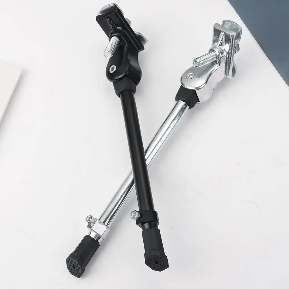 Bicycle Kickstand Heavy Duty Adjustable Mountain Bike Bicycle Cycling Prop Side Rear Alloy Kick Stand Bicycle Parts Sports