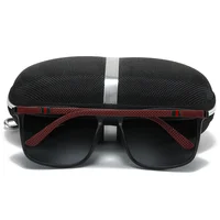 Lunettes de soleil de sport pour hommes, polarisées, confortables, carrées, légères, accessoire avec Origina UV400 2