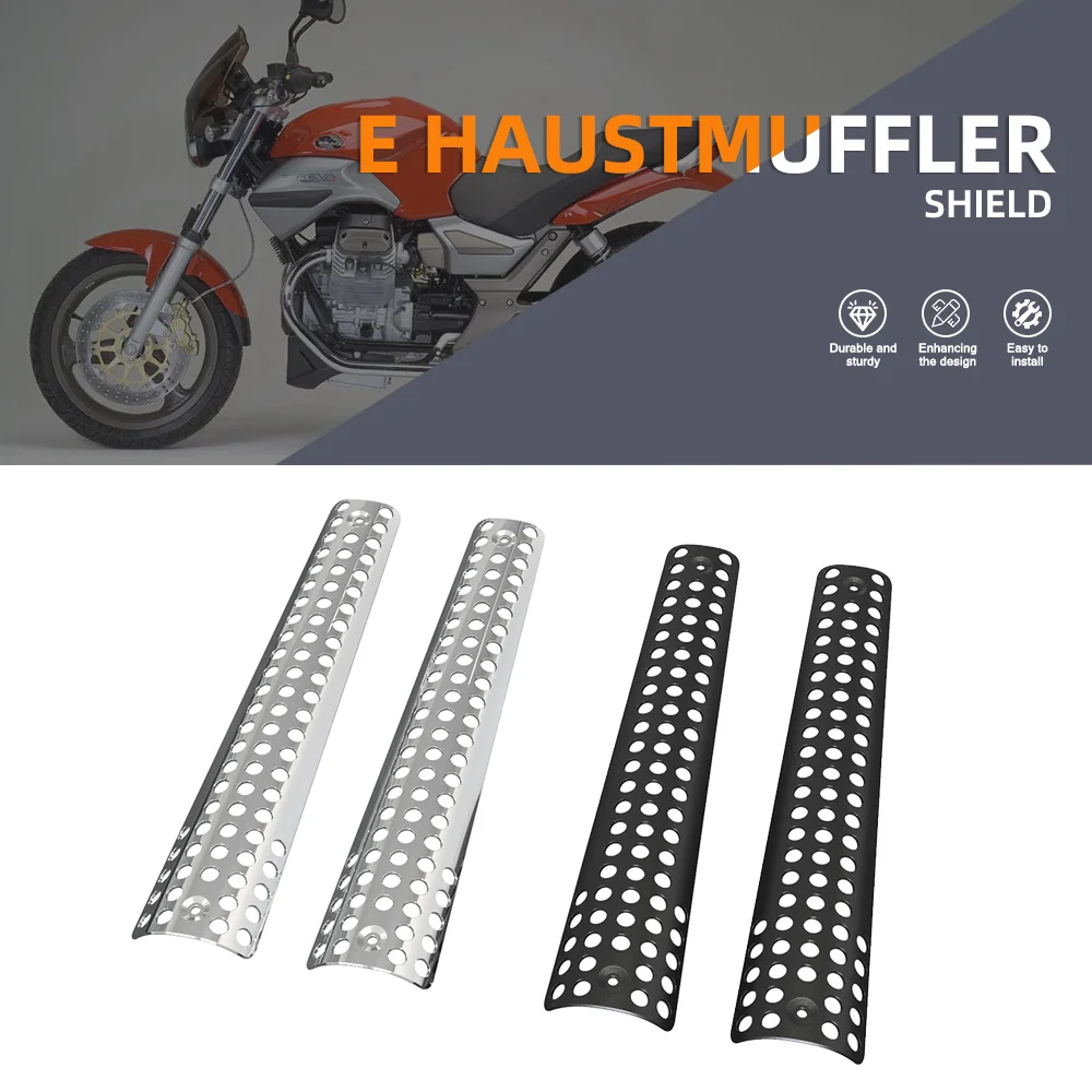 

E HaustMuffler Shield For Moto Guzzi 500 650 750 850 900 1000 SS 1000SS Motorcycle Accessories Exhaust Pipe Muffler Protection