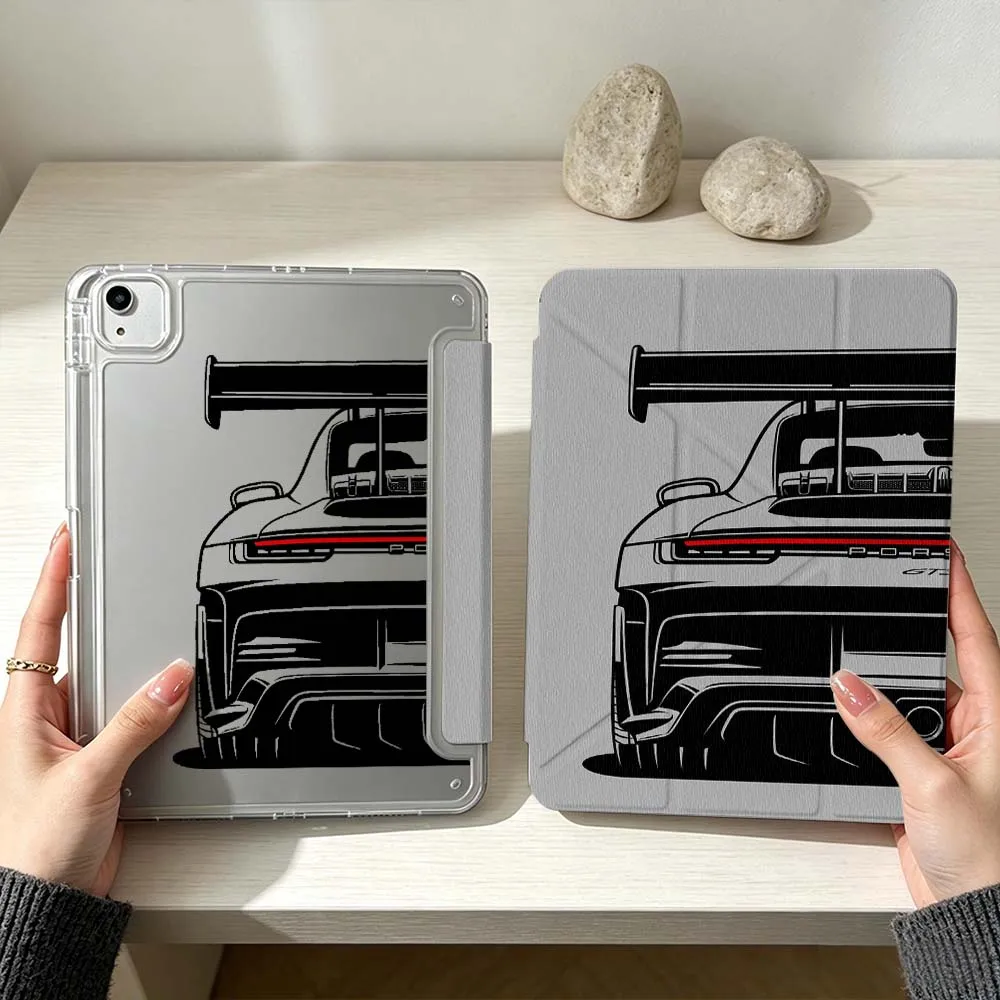 Luxurious Foldable Tablet Case with Cool Soft Touch Design