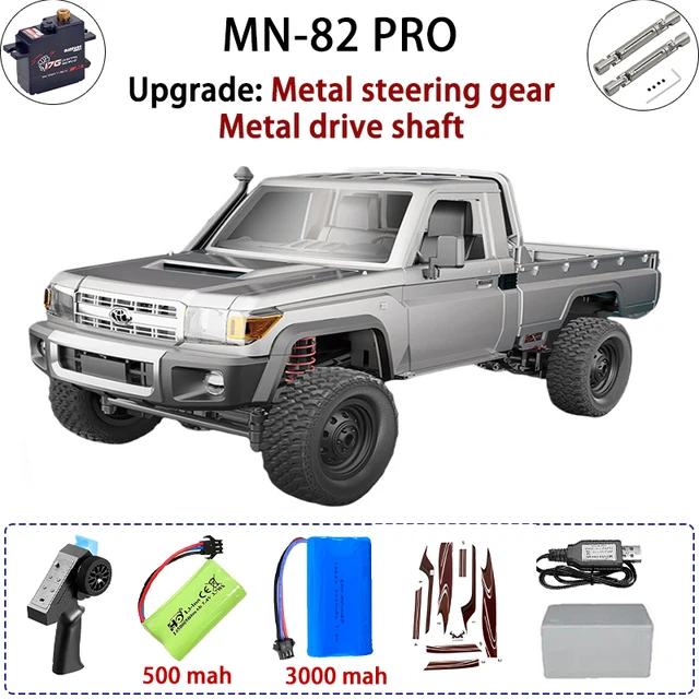 Jouet de voiture RC version RTR, Rock Inoler Defender, voiture télécommandée, camion RC, MN78, 82, 98, 99S, 1:12, 2.4G, nouveau, versiRC, 1/12 1