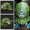 Cycling Caps Green Leaves Bike Hat One Size Fits Most 1