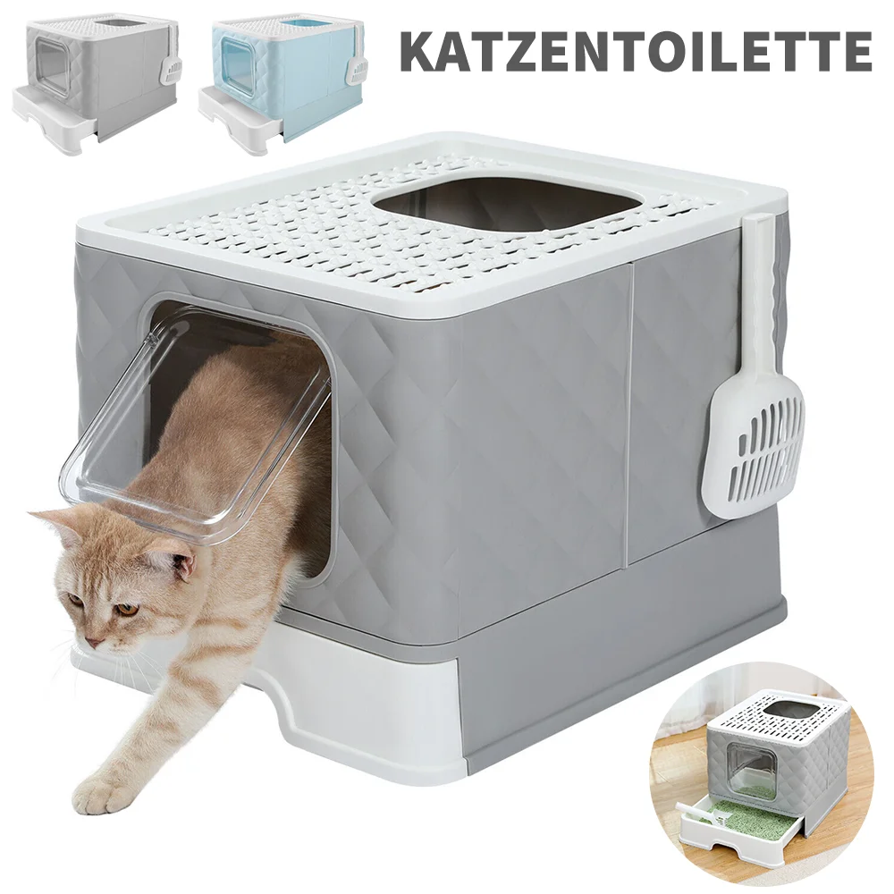 Antifiltración Antiescapes Arenero Para Gatos Con Bandeja