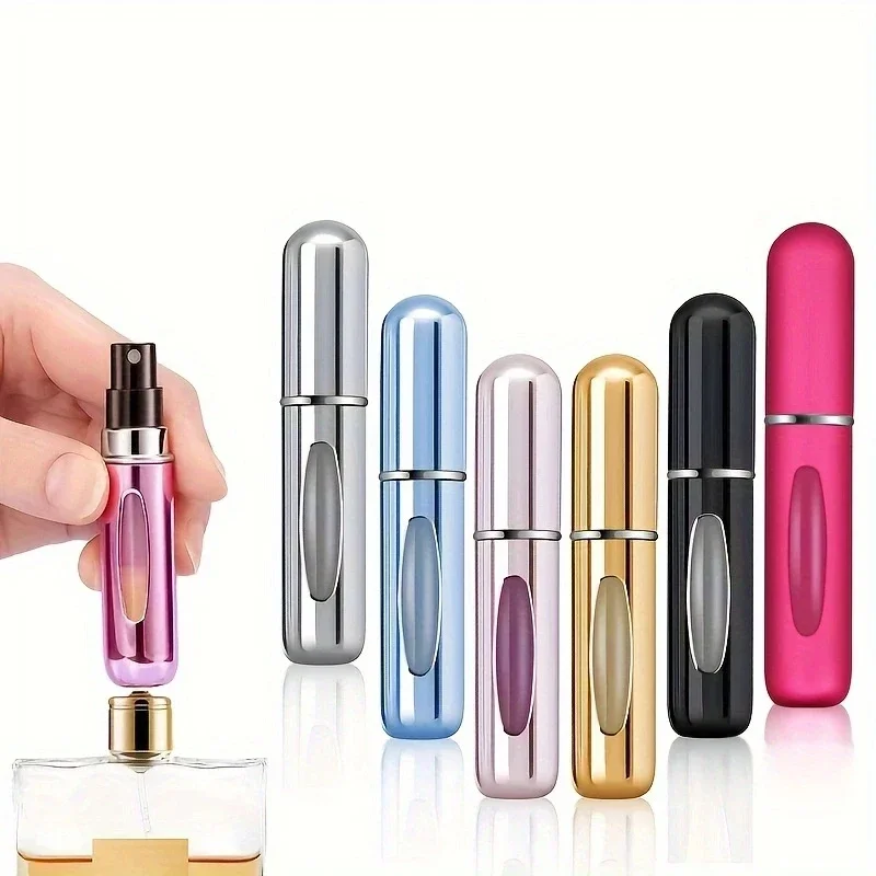6 Portable Bottles Travel Size 5ml Use