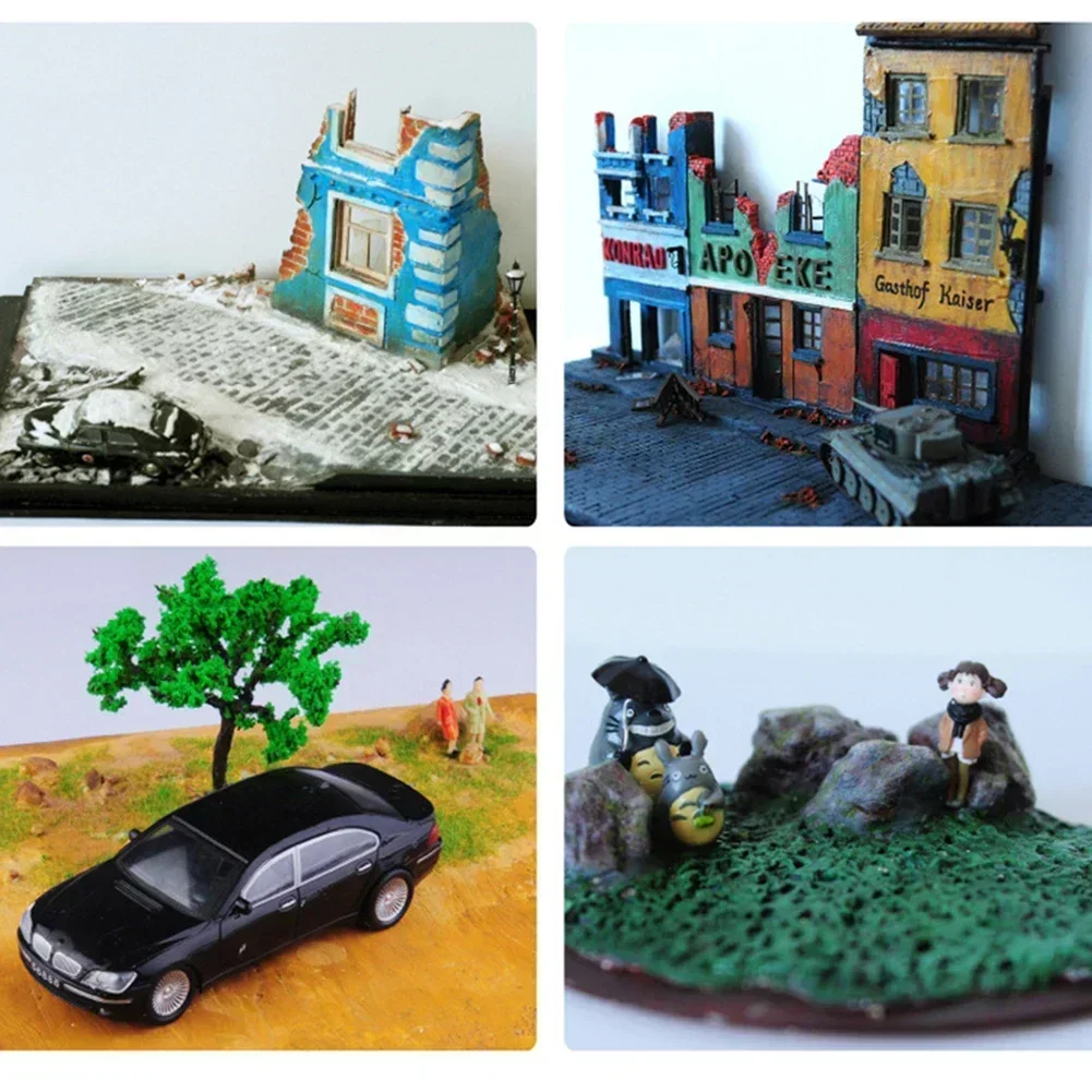 Model Tools Building Block Parts Model Building Parts 5Pcs Foam Board Modelling Building DIY Crafts Foam Slab 30x10x3cm Diorama DIY Model Material Diorama Base Board Sheet Sand Table