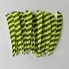 IBOUNFOX 50pcs Turkey Feather Fletching 4 Inch Right Wing Arrow Feather Parabolic Shape for Bow Accessories 5