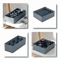 1pc Fabric Underwear Storage Box Drawer Organizers For Closet Organization And Storage Of Socks Underwear Ties And More 1