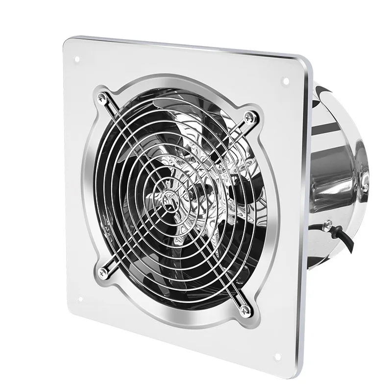 

6''7''8'' Extractor Exhaust fan Ventilation Industrial Fan Bathroom Toilet Kitchen Wall Window Stainless Steel Fan
