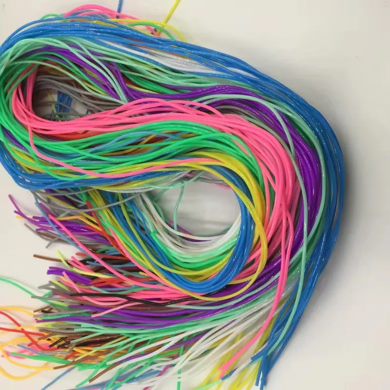 120-Pvc-Cord-Craft-Trim-Cord-Weaving-Strings-DIY-Colorful-Braided-Wire ...