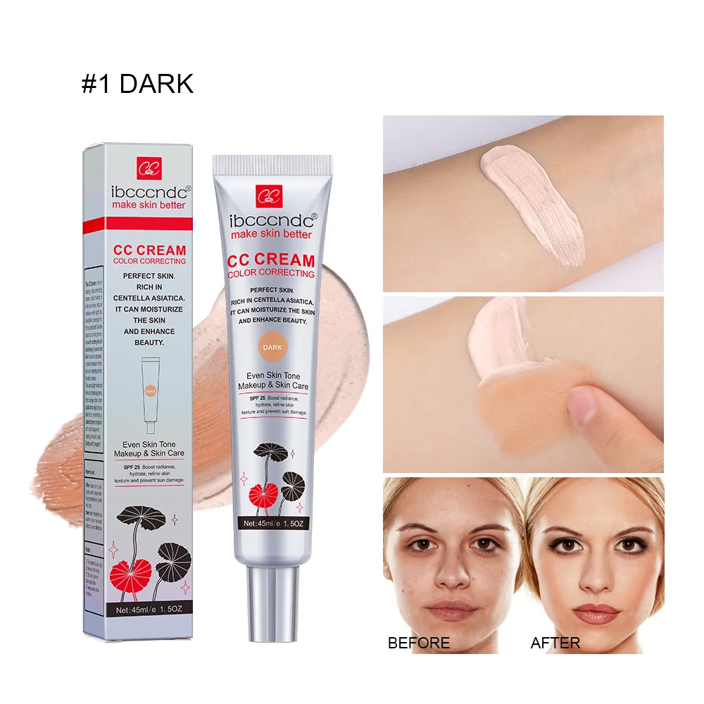 Women Moisturizing Waterproof  Erborian Correcting CC Cream Anti-sweat Makeup Before Concealer Lasting Women Makeup Protect Skin 2