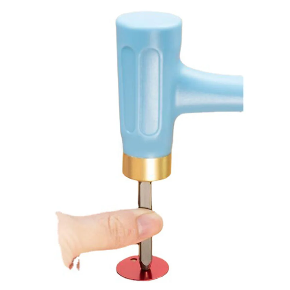 21CM Stamping Hammer Metal Stamping Hammer Brass Head Craft Printing Jewelry Making Tool DIY Hand Tools 2