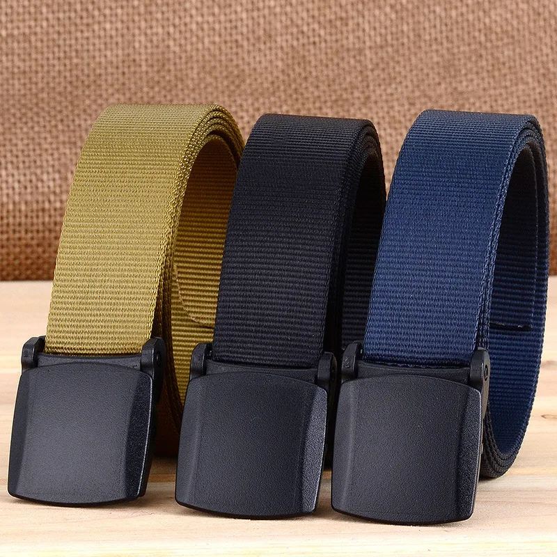 2.5cm Kids Belt Lightweight Fast Drying Men's and Women's Nylon Belt for Students Outdoor Boy Accessory