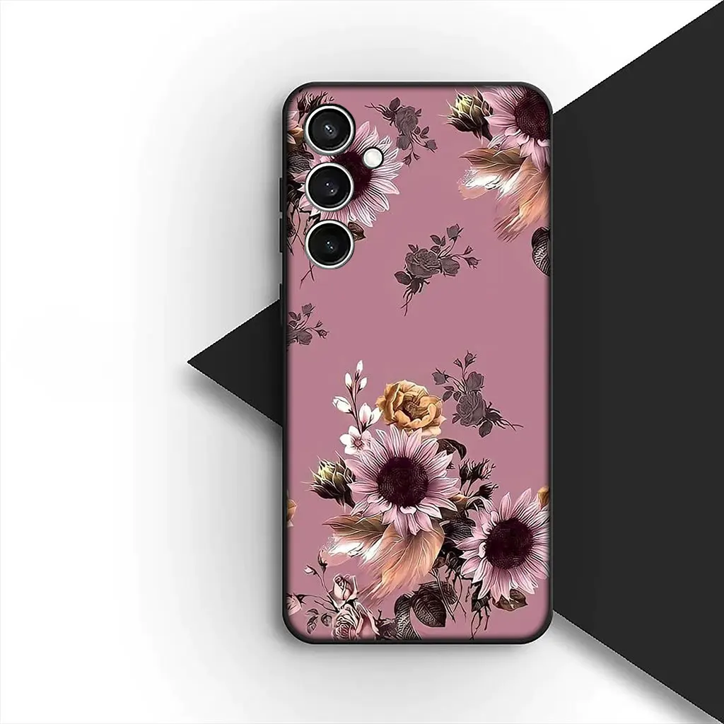 Elegant Red Rose and Pink Peony Floral Phone Case