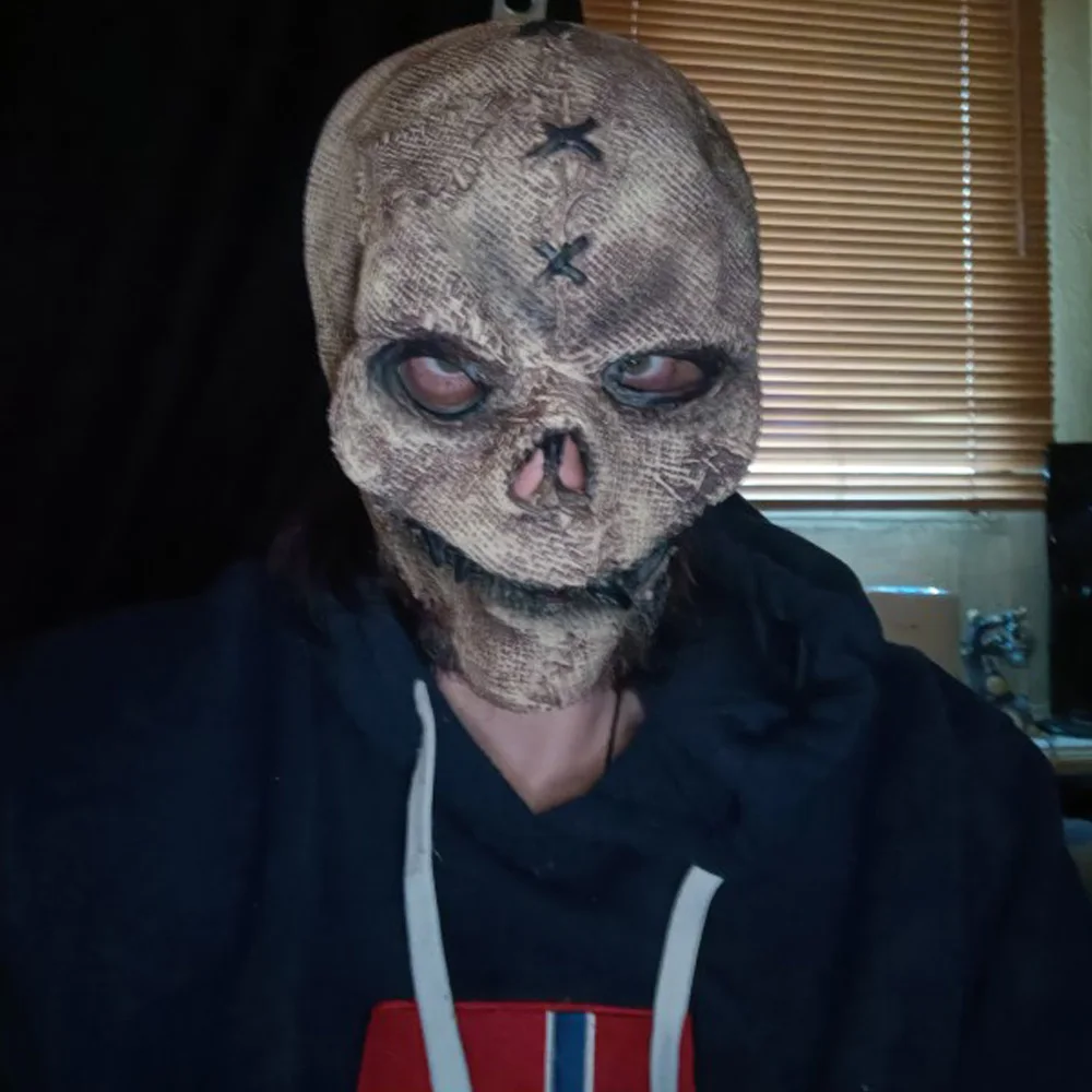 Masque de Tête de Mort Tueur d'Horreur d'Halloween – Image 2