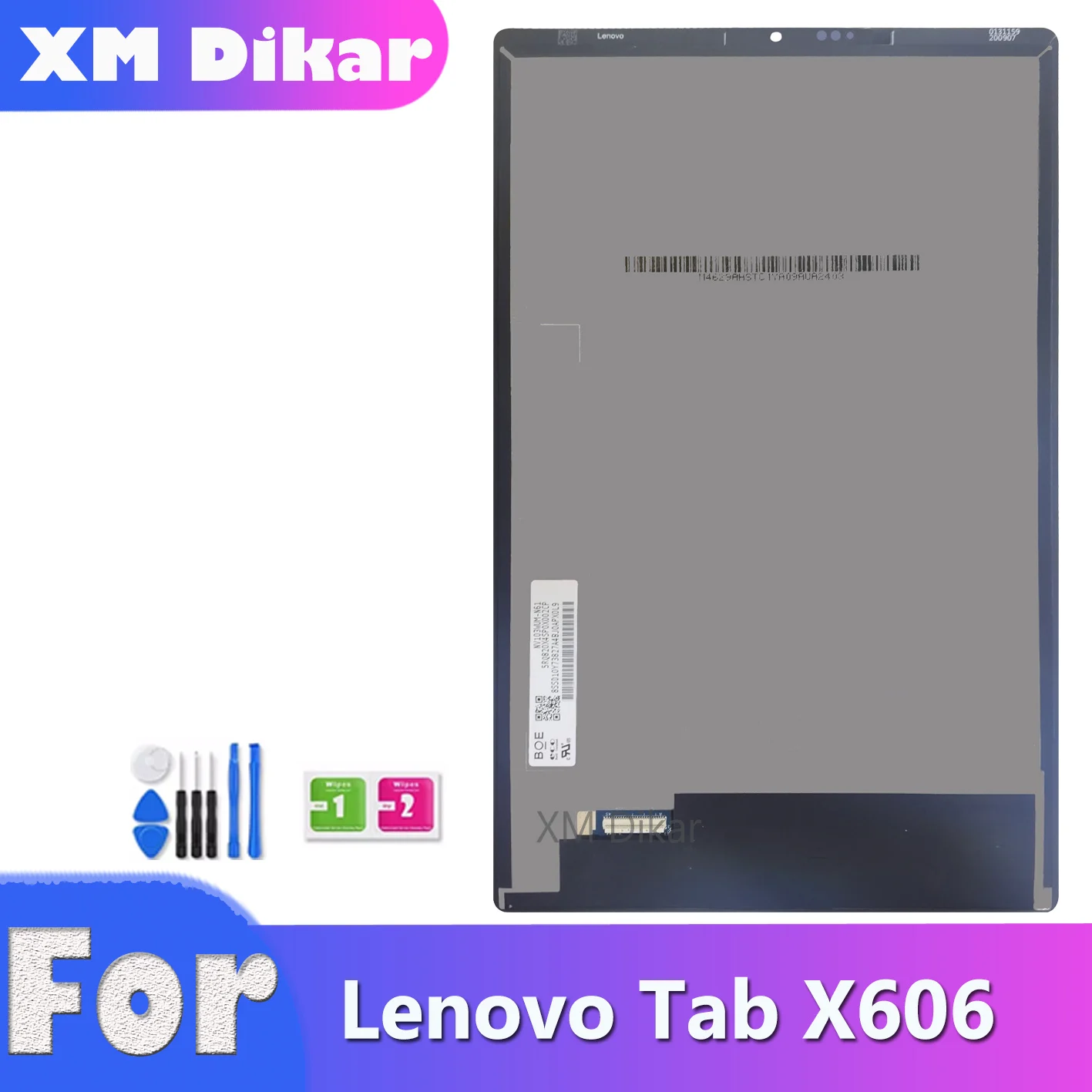 New 10.3" Lcd For Lenovo Tab M10 Plus X606 Tbx606 Tbx606f Tbx606x