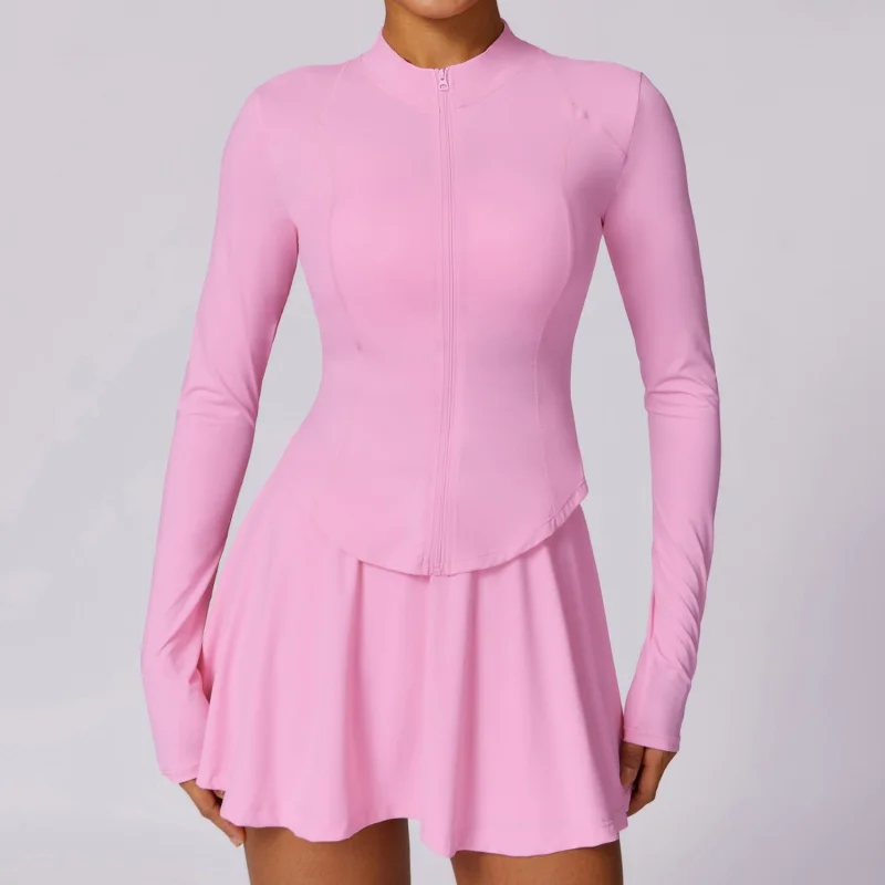 Summer Outdoor Uv-Proof Long Sleeve Sun Protection Clothing Coat Quick-Drying Ice Silk Cool Feeling Running Yoga Exercise Suit85
