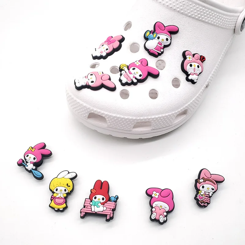 My-melody-Anime-Stitch-Kuromi-Cinnamoroll-PVC-Shoe-Charms-Aceessories ...