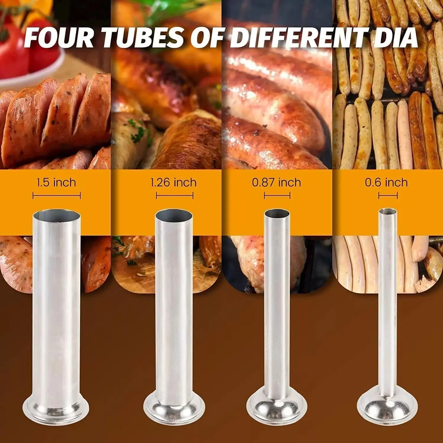7Lb/3L Sausage Stuffers and Vertical Sausage Makers