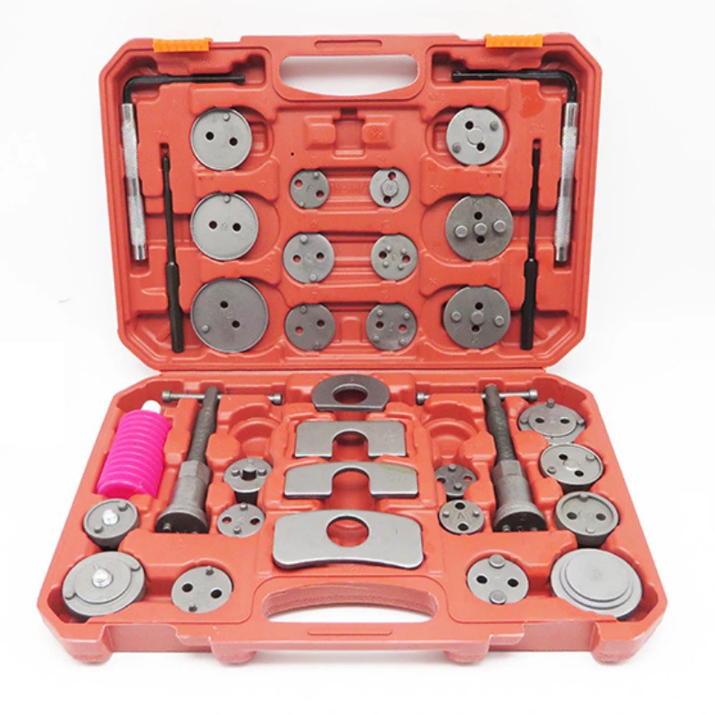 

35pcs Universal Radiator Pressure Tester Set Vacuum Type Cooling System Test Water Tank Leak Detection Detector Tool
