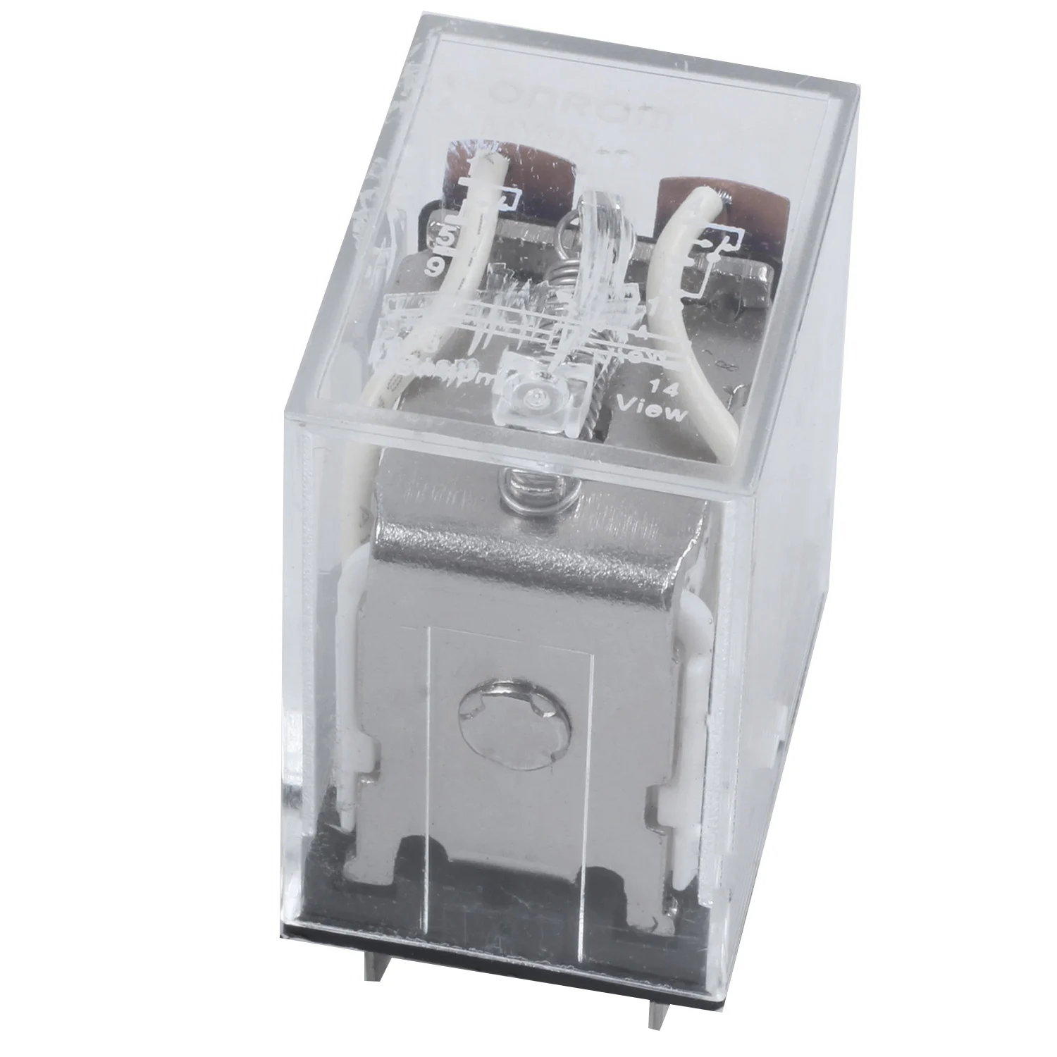 DC 12V Coil 10A 240VAC 28VDC DPDT Electromagnetic Relay JQX-13F2Z 4