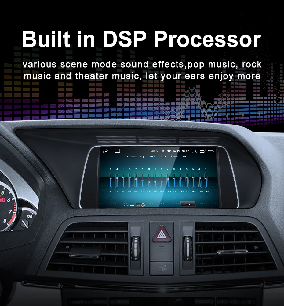7inch Qualcomm Snapdragon 680 6225 Wireless CarPlay Andorid Auto For Mercedes Be