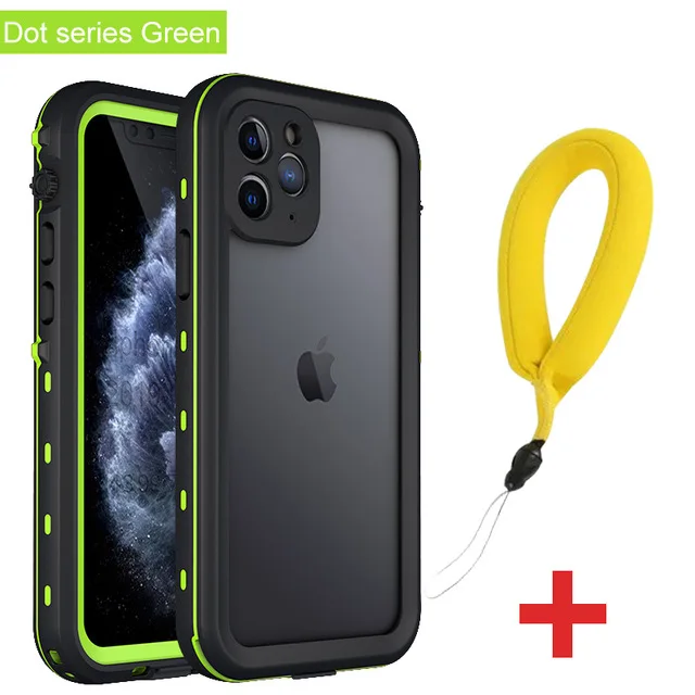 cell phone belt pouch IP68 Waterproof Case for Coque iPhone 13 12 Pro Max on iPhone 11 11Pro X Xs Xr Water Proof Cover Sport 360 Protect iPhone12 Mini phone pouch for ladies Cases & Covers