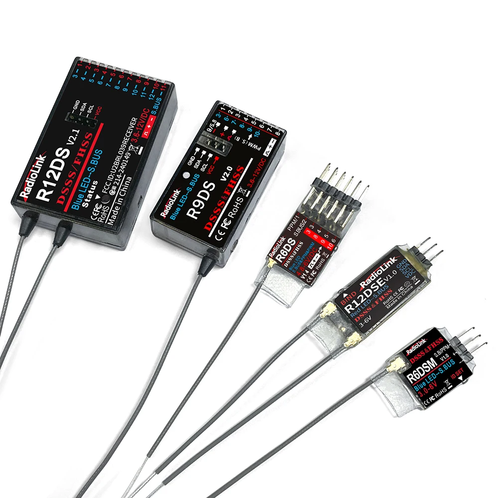 Récepteur RadioLink RC 2.4G 6-12CH pour AT10II/AT9S Pro