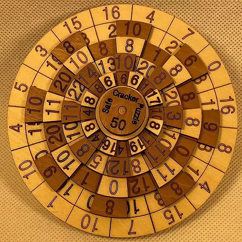 Wooden Secret Box Puzzle Mind Logic Maze Brain Teasers Loop Puzzles Game Gift For Adults Kids 3