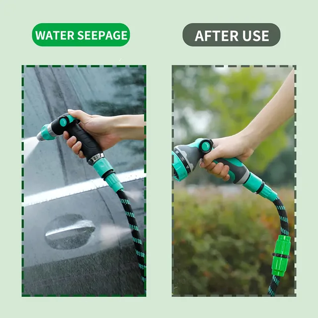 4/10Pcs Expandable Garden Hose Repair Kit Multi-Function Fitting Repair Hose Connector Garden Watering Hose Adapter Extender Set 4