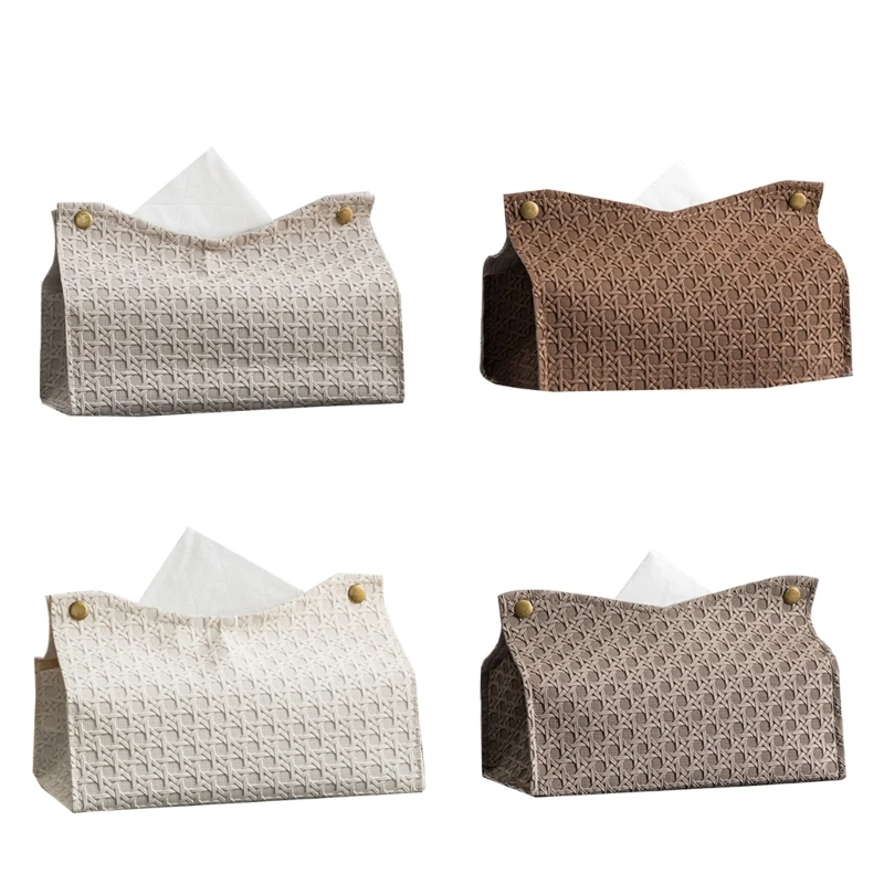 Tissue Box Tissue Holder Tissue Dispenser Napkin Holder for Bathroom Office C6UE