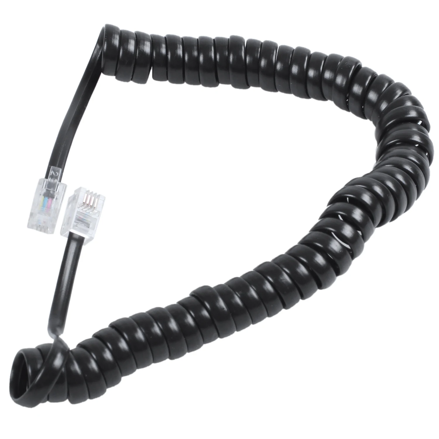 9.3" RJ9 Telephone Phone Modem Coil Line Cord Cable