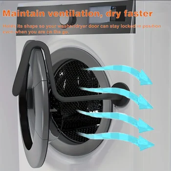 Door Magnetic Support Front-Loading Washing Machine Door Support for Hotel Balcony Bathroom Cap 1