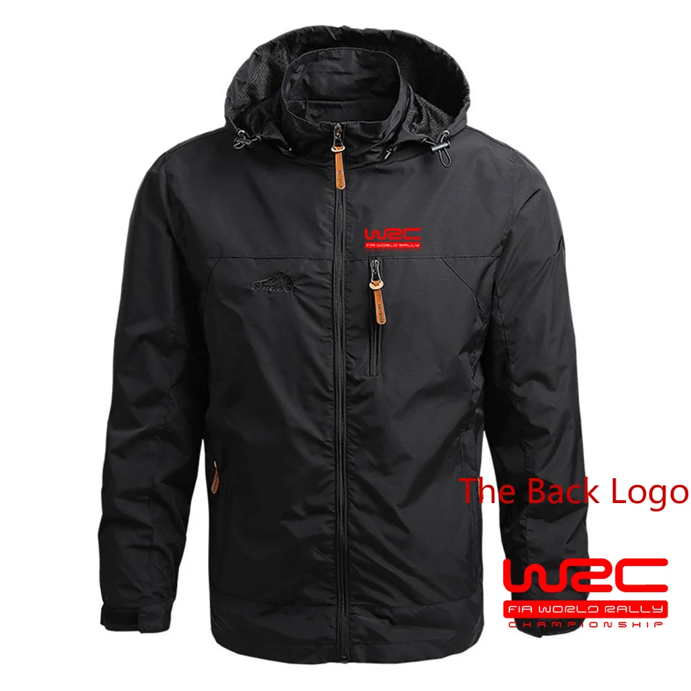 World Rally Championship Wrc Print Men Windbreaker Capispalla Uomo Inverno Autunno Impermeabile Flight Pilot Coat Hoodie Clothes