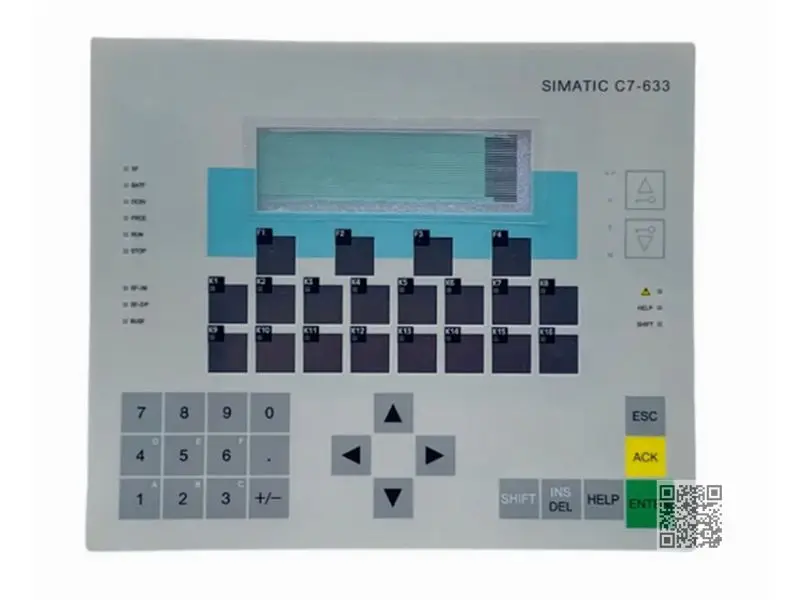 C7-633 6ES7633-2BF01-0AE3 / 6ES7633-2BF02-0AE3 New Button Mask