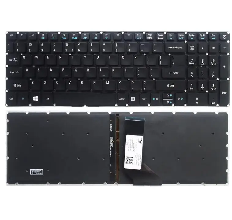 Клавиатура с подсветкой US для Acer P277-M P277-MG P278-M P278-MG P259 P259G P259-M A715-71G