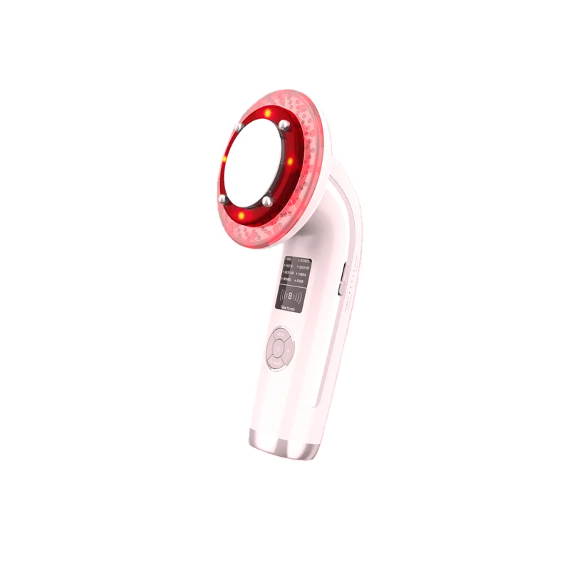 8 In 1  RF LED 치료 이온 바디 및 얼굴 사용 슬리밍 미화 기계, 가정용 미용 기기 건강 피부 탄력