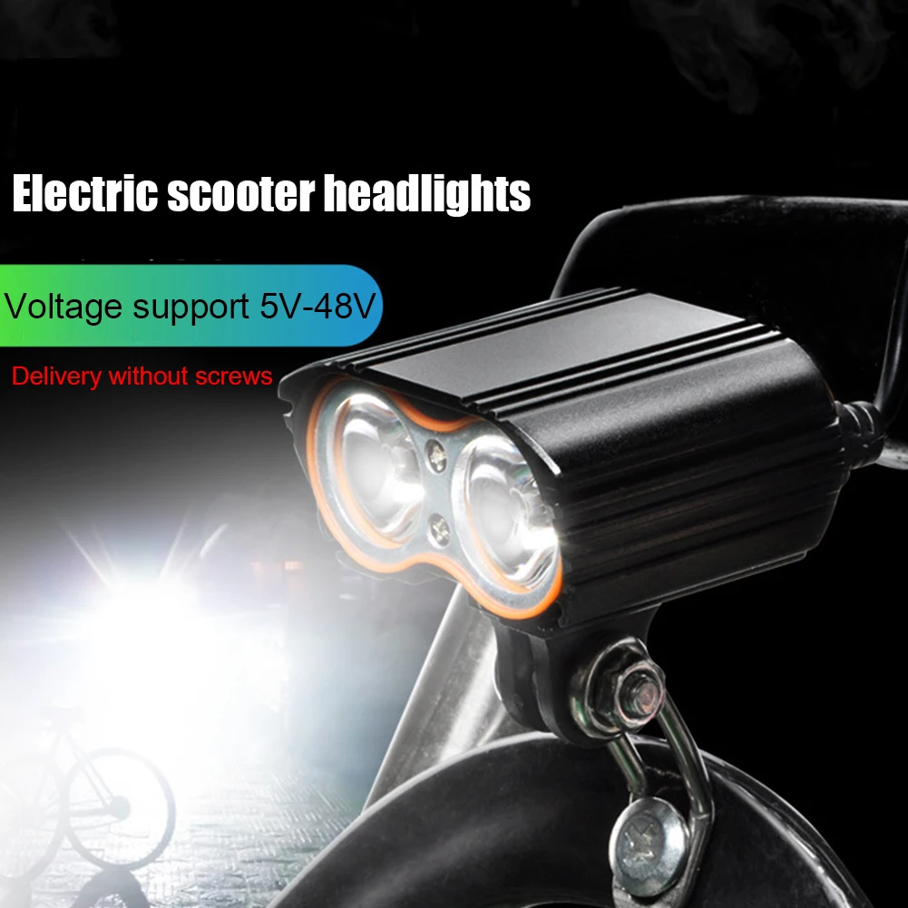 2T6 LED 자전거 라이트 MTB 자전거 전조등 방수 알루미늄 합금 800LM 산악 자전거 전방 경고등