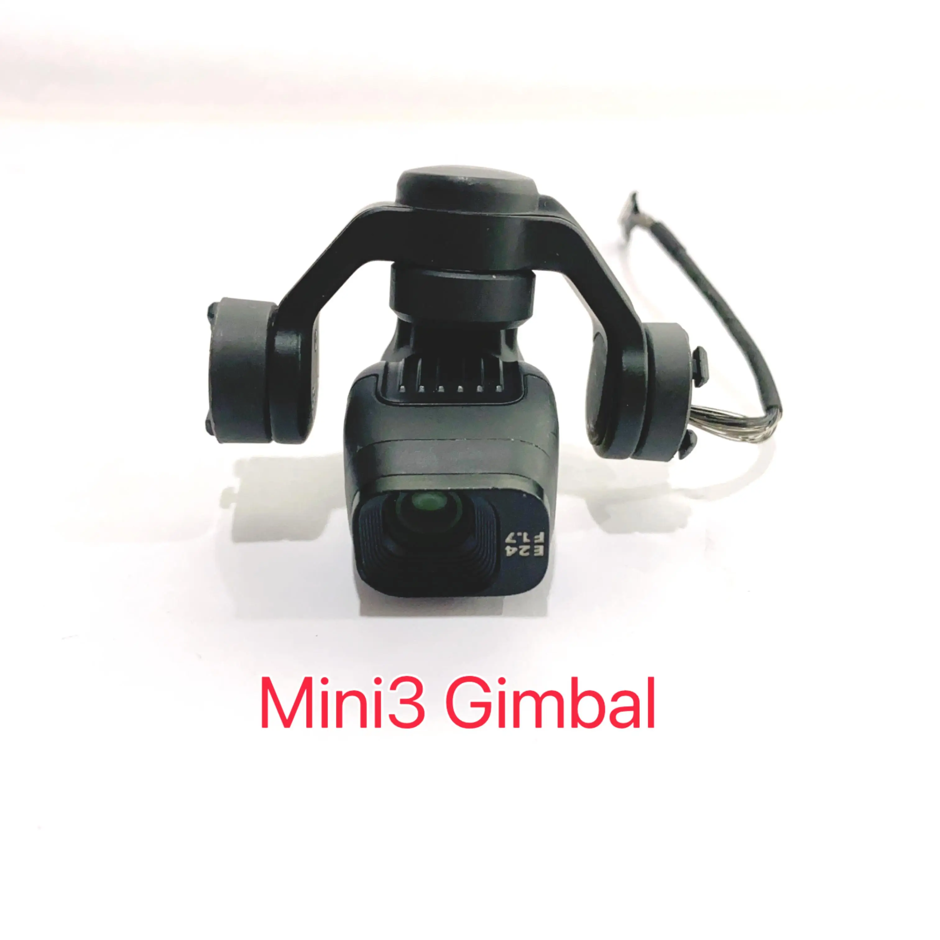 Détail du cardan DJI Mini 3/Pro original avec caméra PTZ, montrant les connecteurs et la fixation.